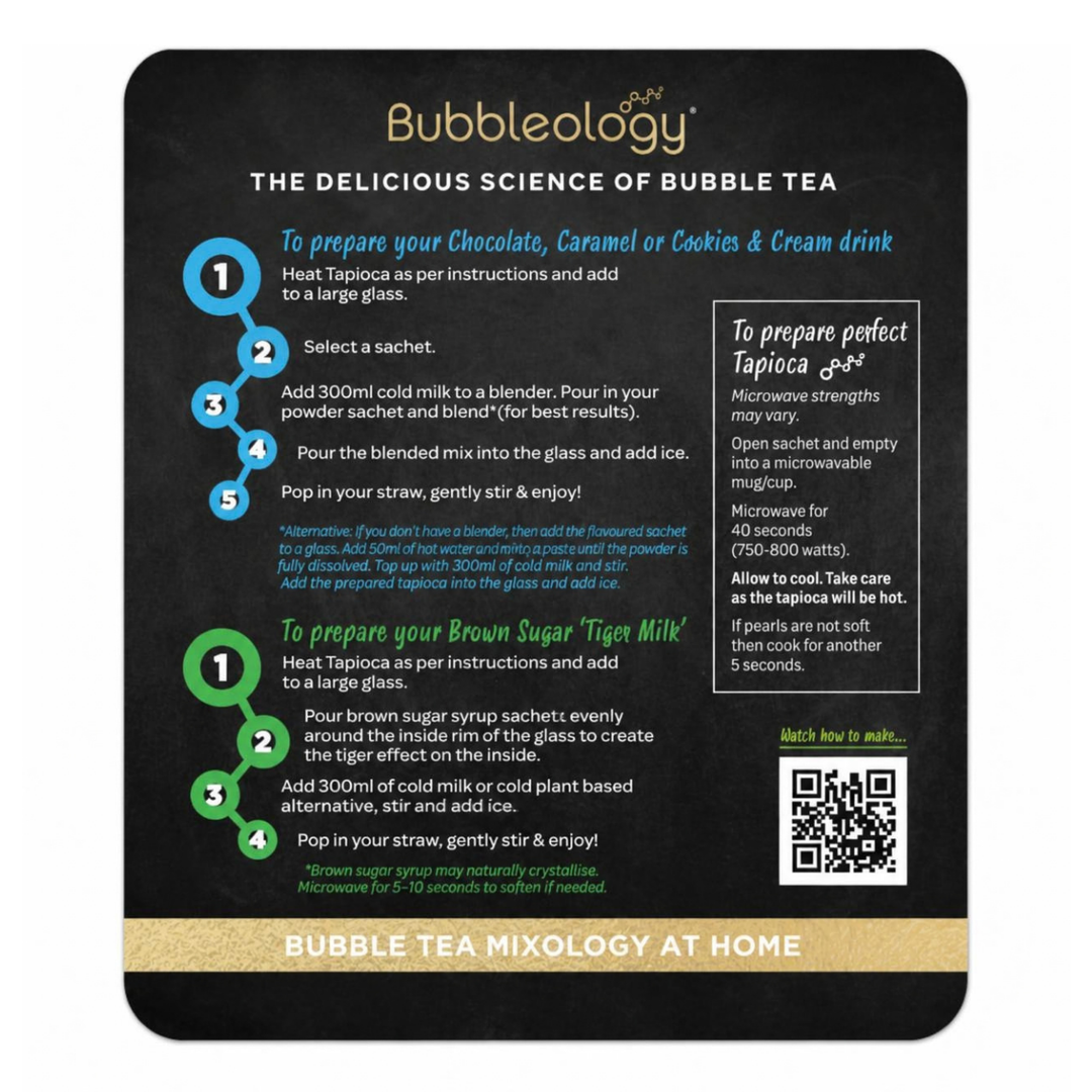 Bubbleology Milk Tea Mixology Kit (Makes 4)