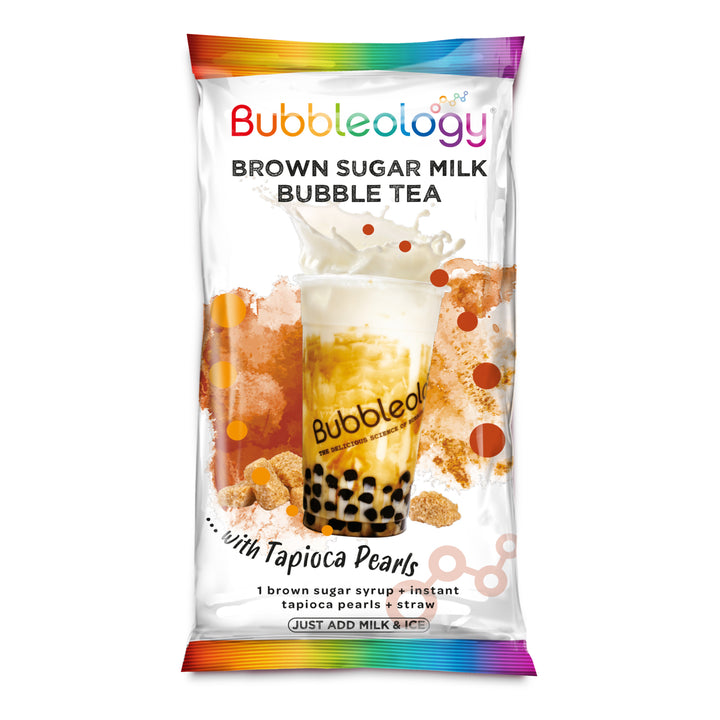 Bubbleology Brown Sugar Milk Bubble Tea Kit (Makes 1)