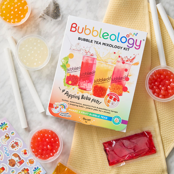 Bubbleology Fruit Bubble Tea Mixology Kit (Makes 4)