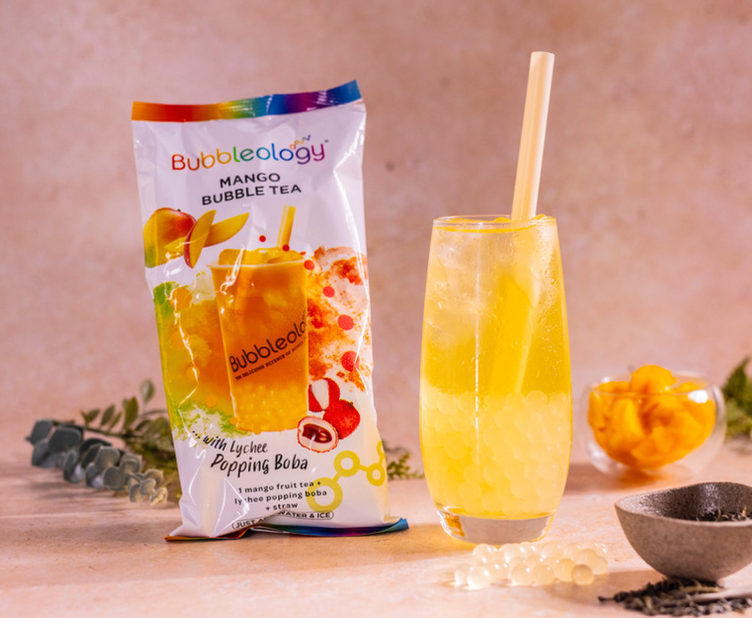 Bubbleology Mango Bubble Tea Kit (Makes 1)