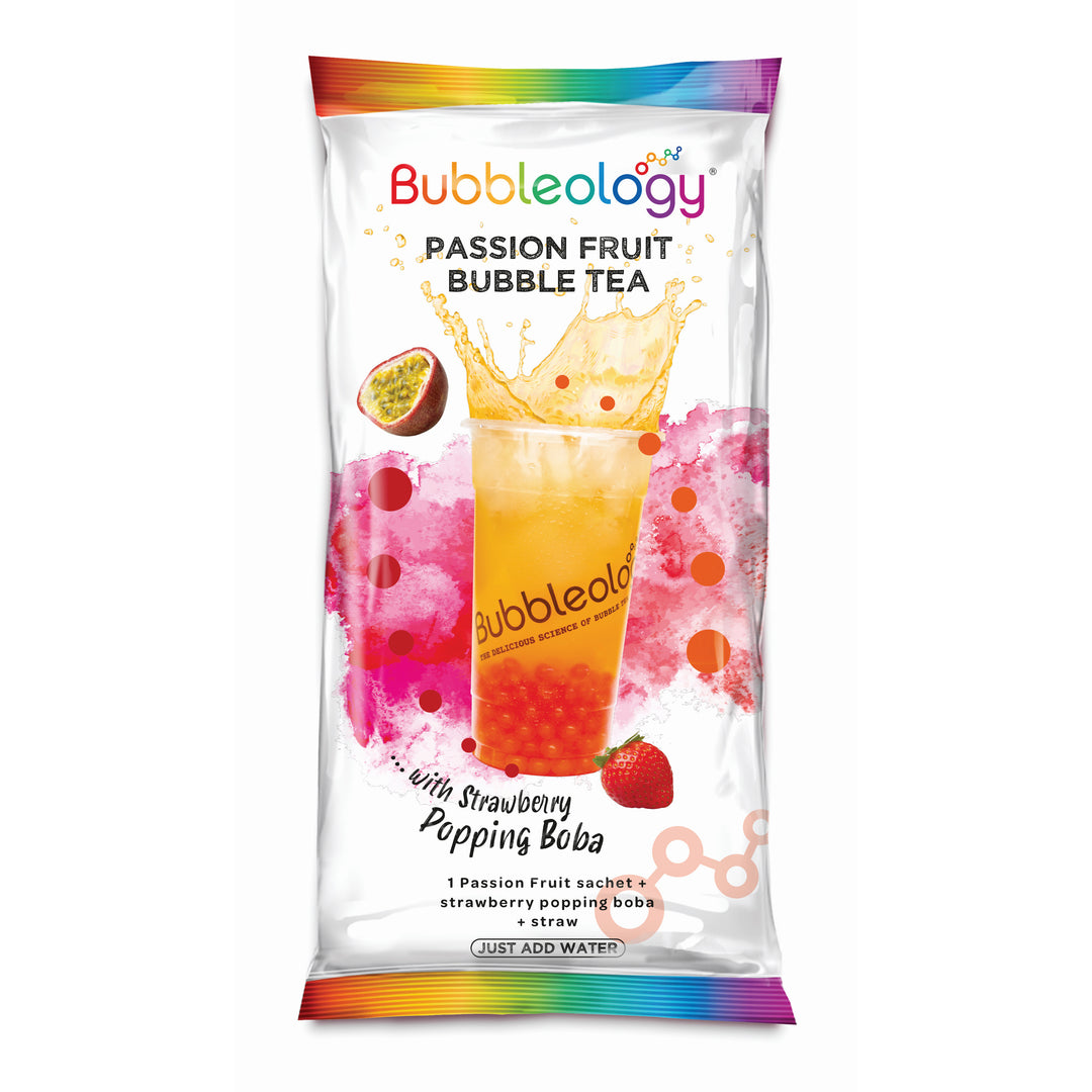 Bubbleology Passion Fruit Bubble Tea Kit (Makes 1)