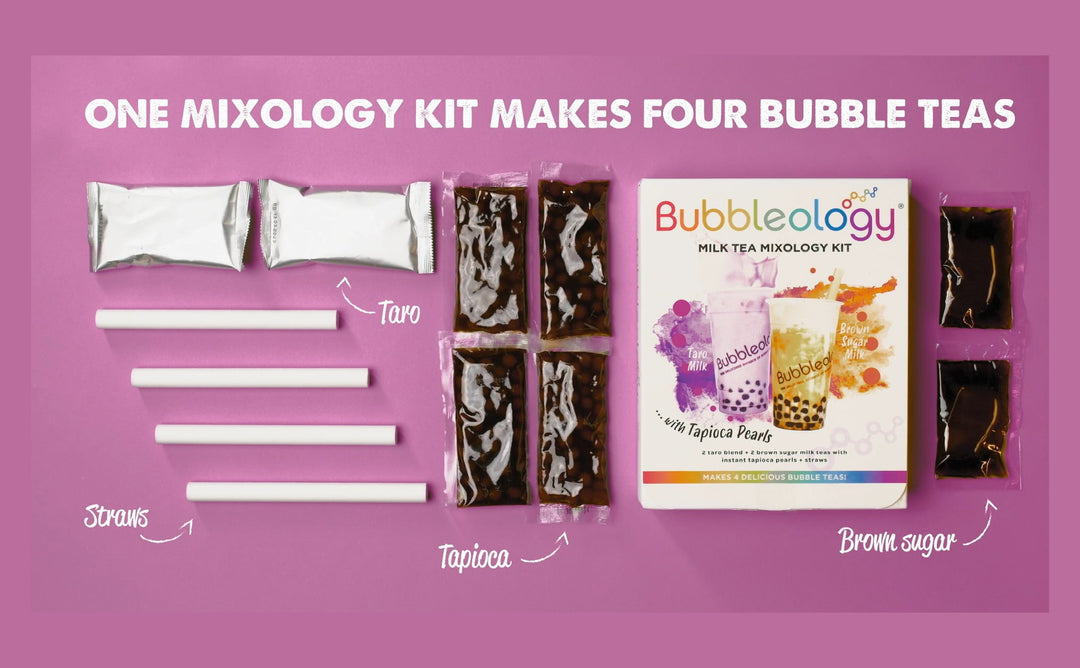 Bubbleology Milk Tea Mixology Kit (Makes 4)